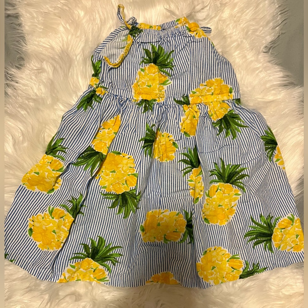 Girl’s pineapple dress